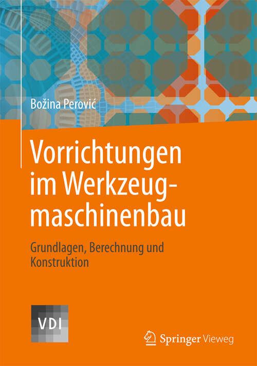 Book cover of Vorrichtungen im Werkzeugmaschinenbau