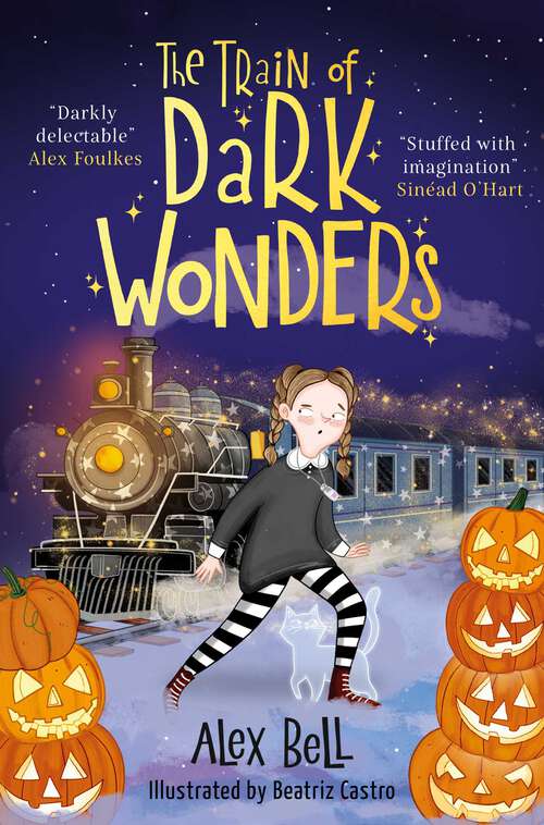 Book cover of The Train of Dark Wonders (US EDITION) (A Train of Dark Wonders adventure)