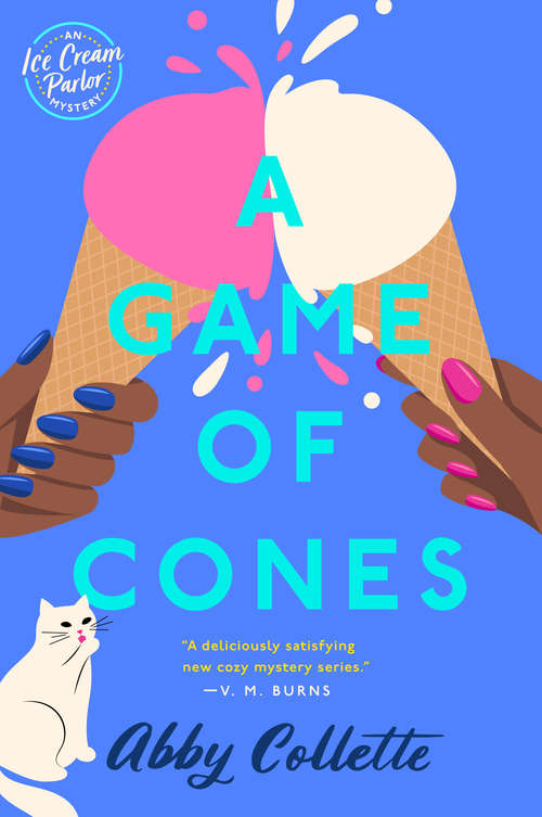 Book cover of A Game of Cones (An Ice Cream Parlor Mystery #2)