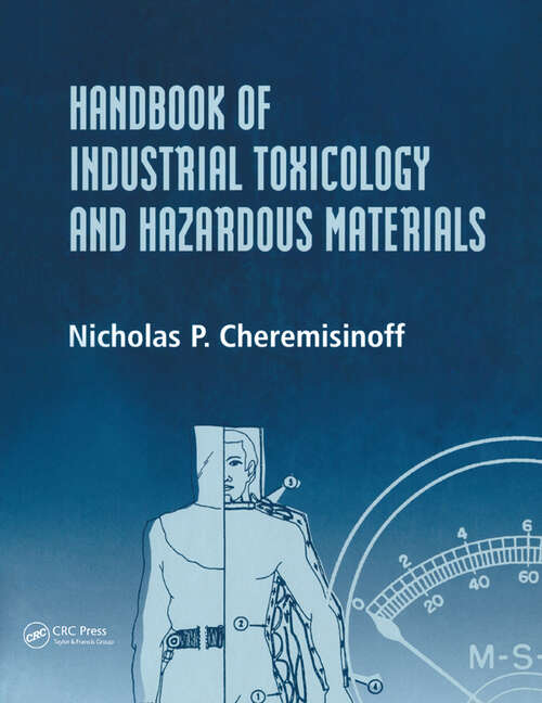 Book cover of Handbook of Industrial Toxicology and Hazardous Materials