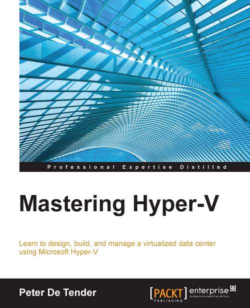 Book cover of Mastering Hyper-V
