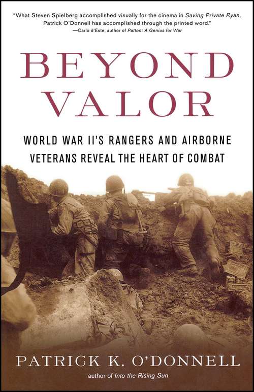 Book cover of Beyond Valor