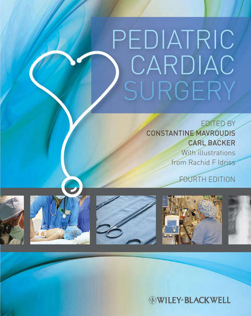 Book cover of Pediatric Cardiac Surgery