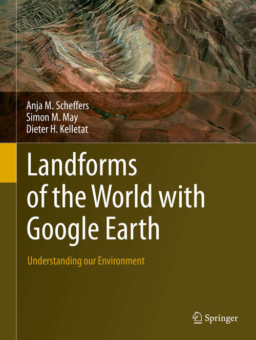 Book cover of Landforms of the World with Google Earth