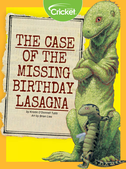 Book cover of Case of the Missing Birthday Lasagna