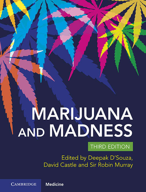 Book cover of Marijuana and Madness