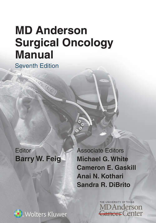 Book cover of The MD Anderson Surgical Oncology Manual