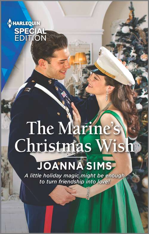 Book cover of The Marine's Christmas Wish (Original) (The Brands of Montana #12)