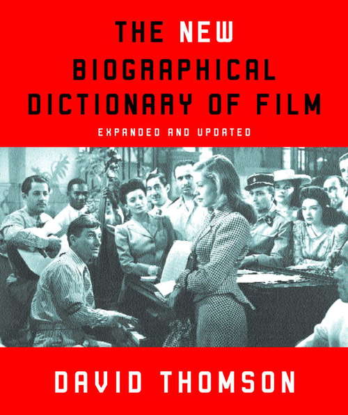 Book cover of The New Biographical Dictionary of Film