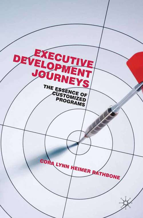 Book cover of Executive Development Journeys