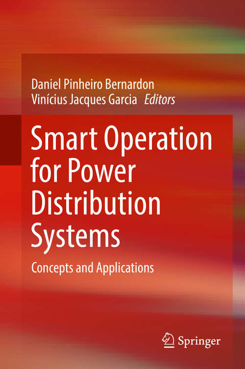 Book cover of Smart Operation for Power Distribution Systems: Concepts and Applications