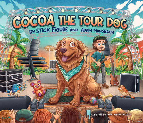 Book cover of Cocoa the Tour Dog: A Children's Picture Book