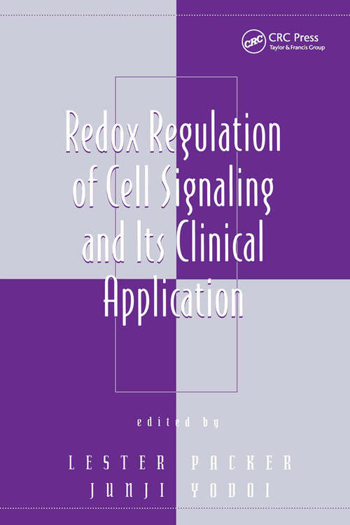 Book cover of Redox Regulation of Cell Signaling and Its Clinical Application (Oxidative Stress and Disease)