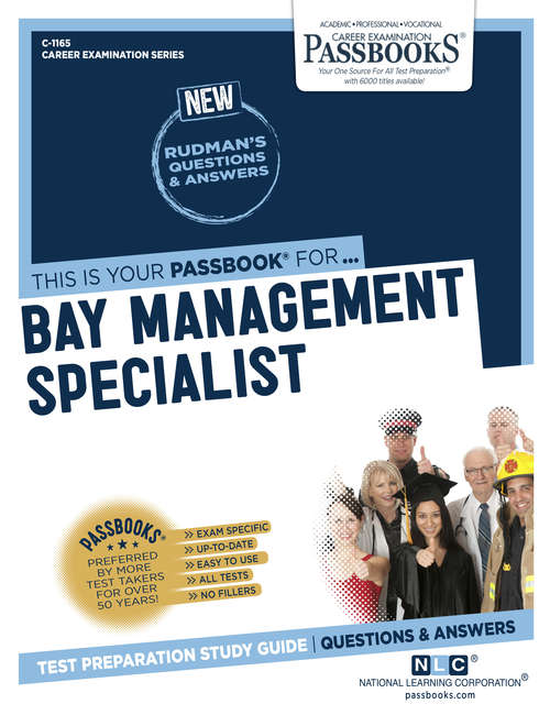 Book cover of Bay Management Specialist: Passbooks Study Guide (Career Examination Series)