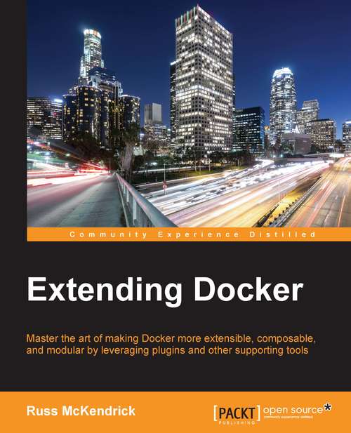 Book cover of Extending Docker