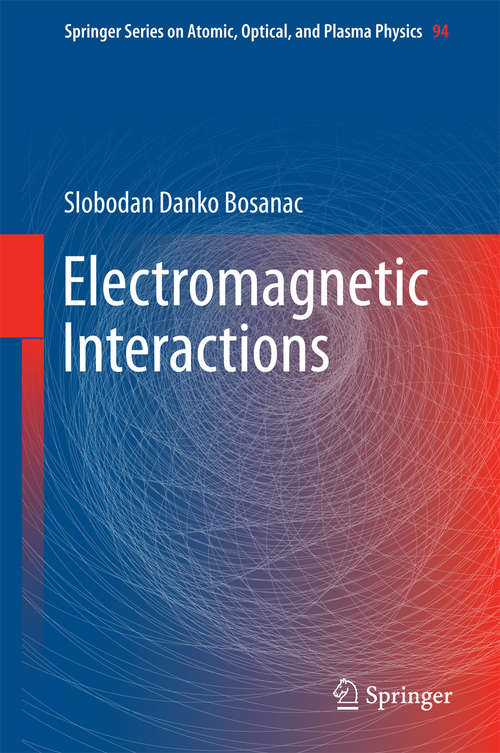 Book cover of Electromagnetic Interactions