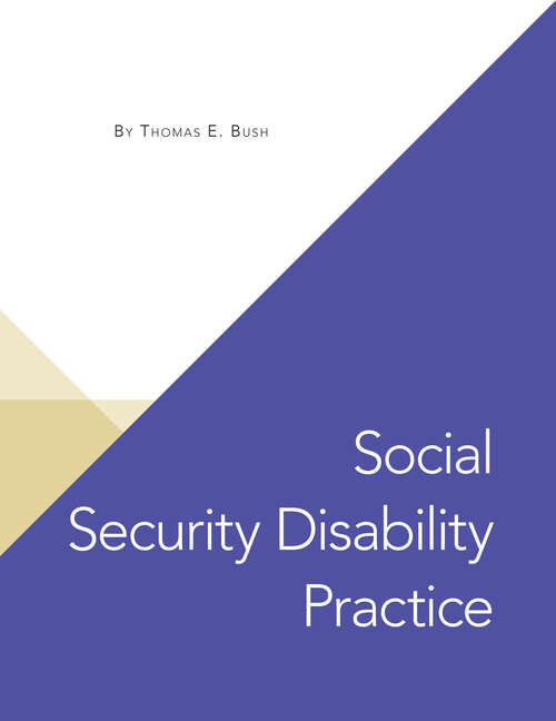 Book cover of Social Security Disability Practice