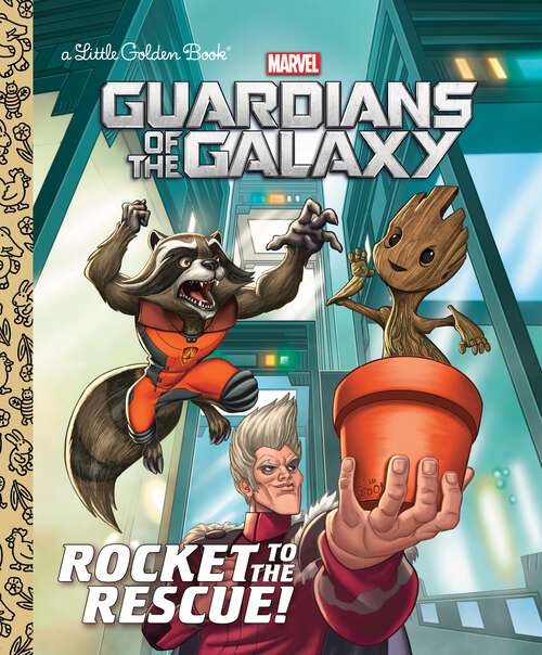 Book cover of Rocket to the Rescue! (Little Golden Book)