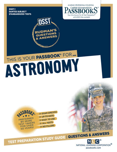 Book cover of ASTRONOMY: Passbooks Study Guide (DANTES Subject Standardized Tests (DSST): Vol. Dantes-1)