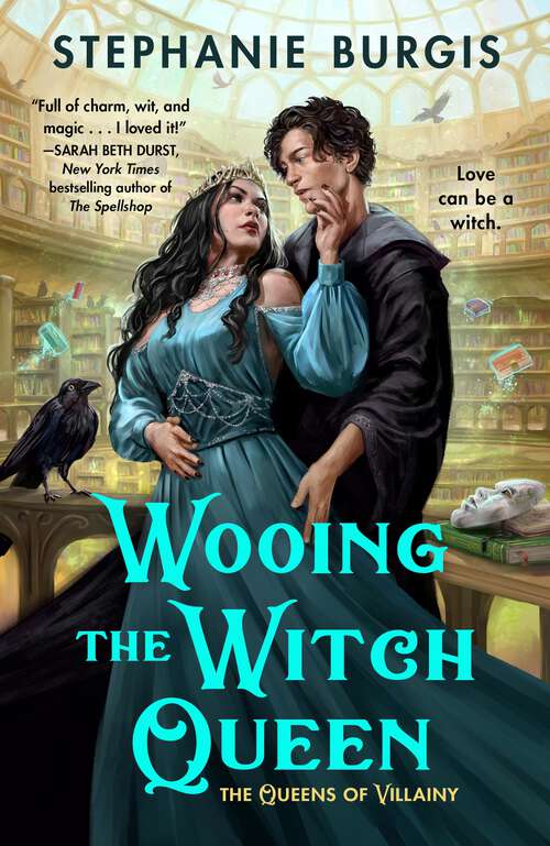 Book cover of Wooing the Witch Queen (Queens of Villainy)