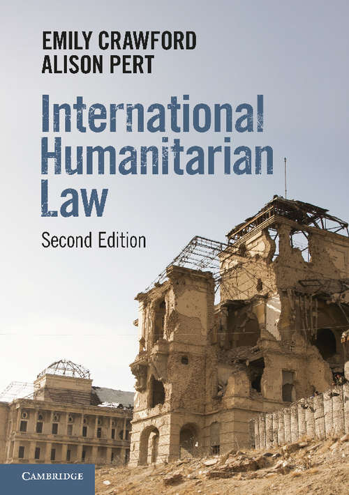 Book cover of International Humanitarian Law (2)