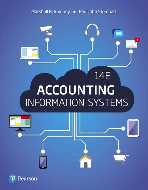 Book cover of Accounting Information Systems (Fourteenth Edition)