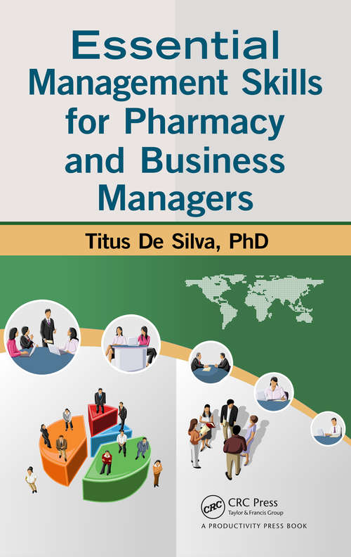 Book cover of Essential Management Skills for Pharmacy and Business Managers