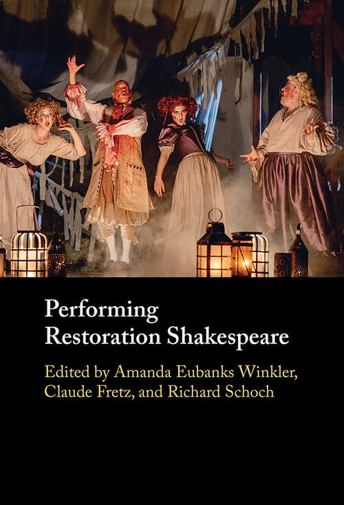 Book cover of Performing Restoration Shakespeare