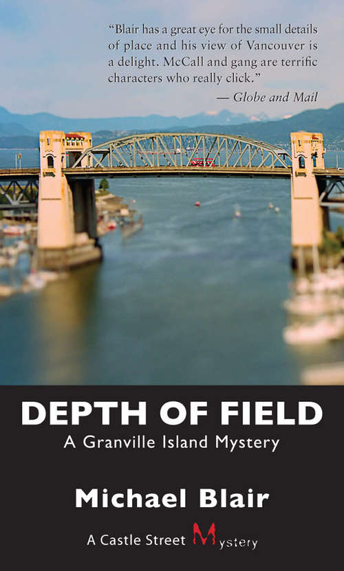 Book cover of Depth of Field: A Granville Island Mystery