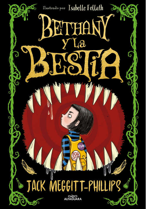 Book cover of Bethany y la bestia: El mejor cuento de Halloween