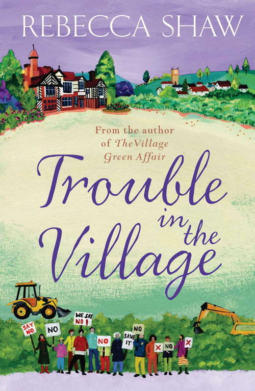 Book cover of Trouble in the Village (TURNHAM MALPAS)