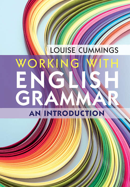 Book cover of Working with English Grammar: An Introduction