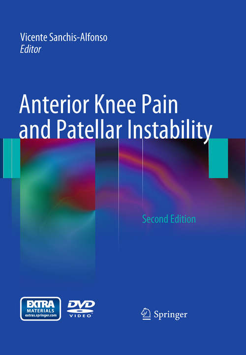 Book cover of Anterior Knee Pain and Patellar Instability