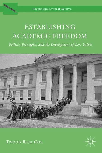 Book cover of Establishing Academic Freedom