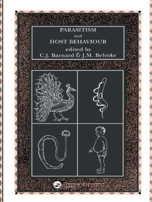 Book cover of Parasitism and Host Behaviour