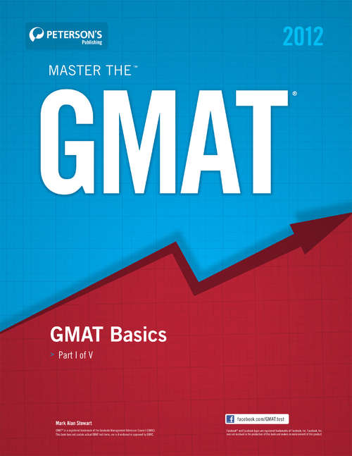Book cover of Master the GMAT: Part I of V