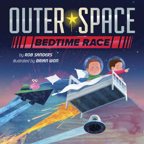 Book cover of Outer Space Bedtime Race