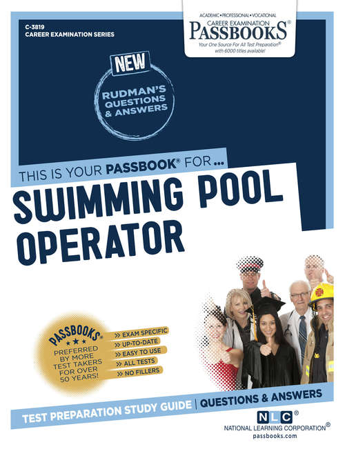 Book cover of Swimming Pool Operator: Passbooks Study Guide (Career Examination Series)