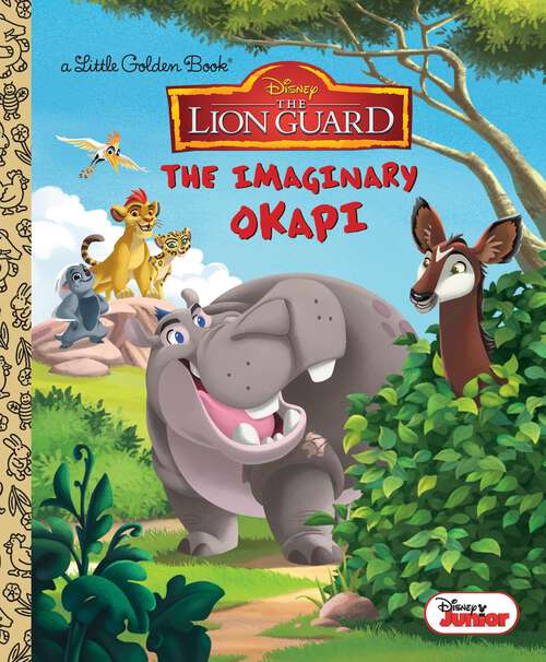 Book cover of The Imaginary Okapi (Little Golden Book)