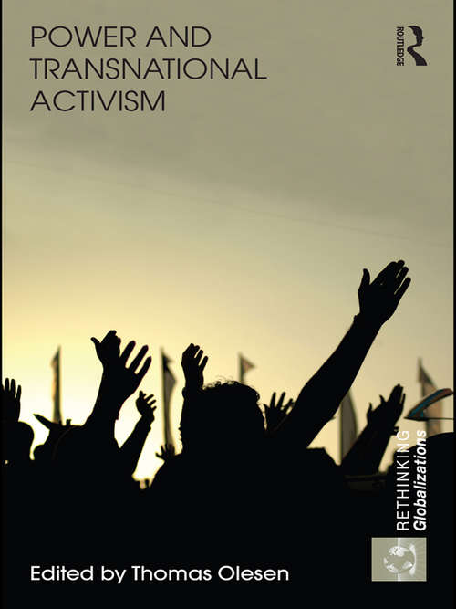 Book cover of Power and Transnational Activism (Rethinking Globalizations)