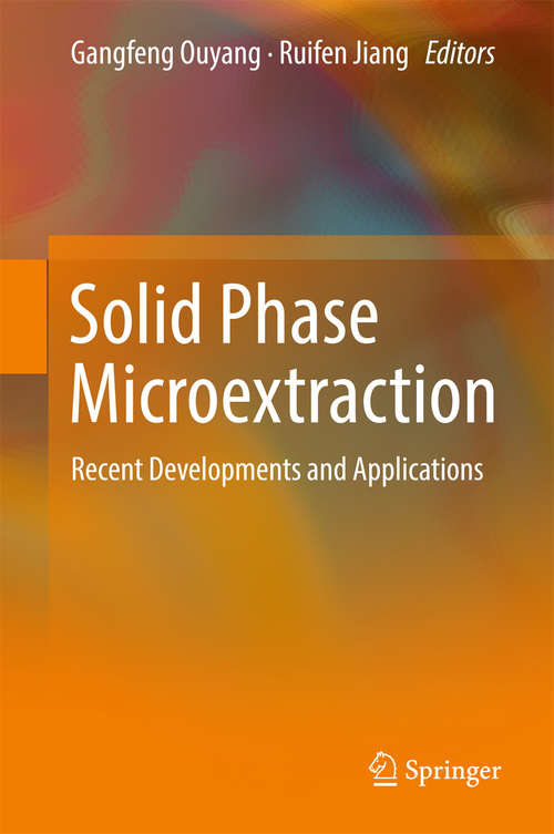 Book cover of Solid Phase Microextraction