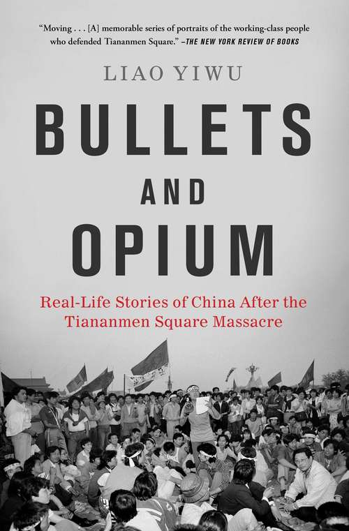 Book cover of Bullets and Opium: Real-Life Stories of China After the Tiananmen Square Massacre