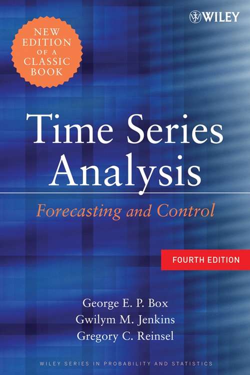 Book cover of Time Series Analysis