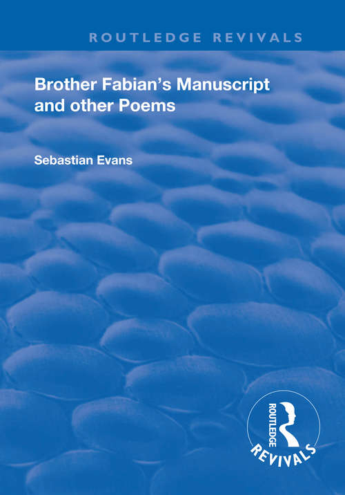 Book cover of Brother Fabian's Manuscript: And Other Poems (Routledge Revivals)