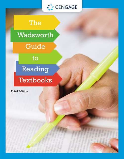 Book cover of Wadsworth Guide To Reading Textbooks (3)