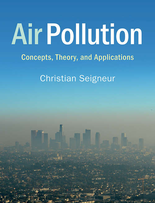 Book cover of Air Pollution: Concepts, Theory, and Applications