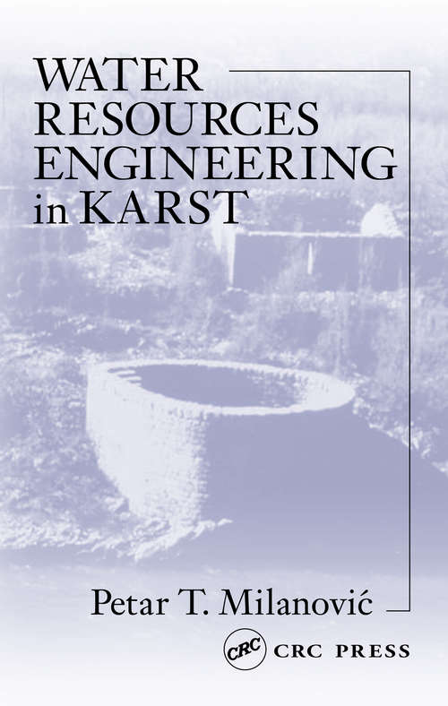 Book cover of Water Resources Engineering in Karst