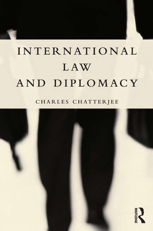Book cover of International Law and Diplomacy