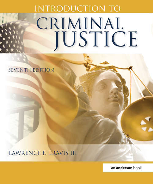 Book cover of Introduction to Criminal Justice