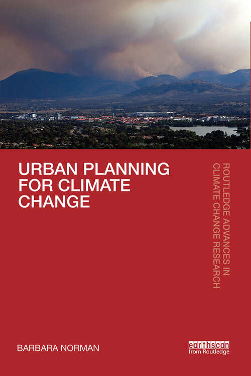 Book cover of Urban Planning for Climate Change (Routledge Advances in Climate Change Research)